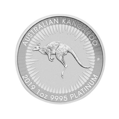 1 troy ounce platina Kangaroo munt 2019, Postzegels en Munten, Edelmetalen en Baren, Ophalen of Verzenden