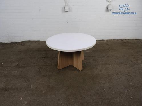 Bijzettafeltje | Tweedehands | Wit topblad | Design  OT258, Zakelijke goederen, Kantoor en Winkelinrichting | Kantoormeubilair en Inrichting