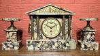 Pendule - Marmer - 1900-1910, Antiek en Kunst, Antiek | Klokken