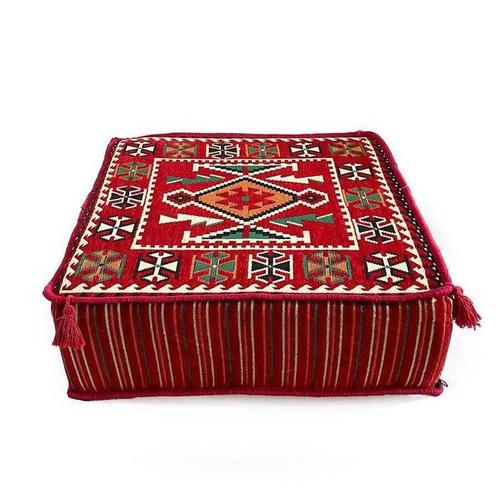 Ottomaanse kussen - Kelim - 60 cm - 60 cm, Antiek en Kunst, Antiek | Kleden en Textiel