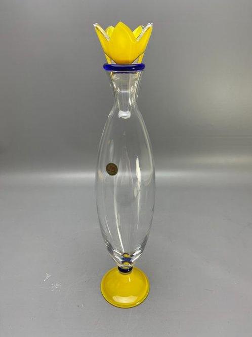 Glasfabriek Leerdam - Vaas (2) - Glas - Frans Molenaar en, Antiek en Kunst, Antiek | Glas en Kristal