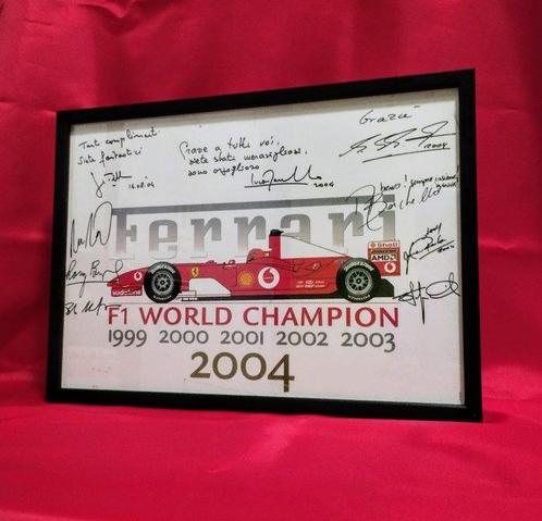 FERRARI - F1 WORLD CHAMPION 2004, Verzamelen, Automerken, Motoren en Formule 1