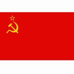 Russische vlag, vlag Rusland hamer en sikkel, Nieuw, Verzenden