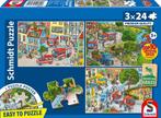 Brandweer Puzzel (3x24 stukjes) | Schmidt - Puzzels, Verzenden, Nieuw