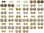 Hongkong. Various Denominations 1863/1997 (52 coins,