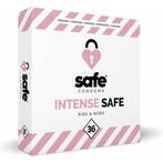 Safe Condooms Ribbels en Noppen 36 stuks, Nieuw, Verzenden