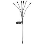 Benson Solar tuinlamp - 6 LED bollen - 70 cm - roestvrij..., Ophalen of Verzenden, Nieuw