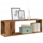 vidaXL Tv-meubel 100x24x32 cm bewerkt hout oud houtkleurig, Minder dan 50 cm, Verzenden, 75 cm of meer, Nieuw