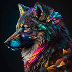 Diamond Painting Set - Wolf - incl. Pen & Wax - 30x30cm NIEU, Ophalen of Verzenden, Nieuw