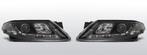 Koplampen LED DRL | Renault Laguna 2001-2007 | zwart, Verzenden, Nieuw, Renault