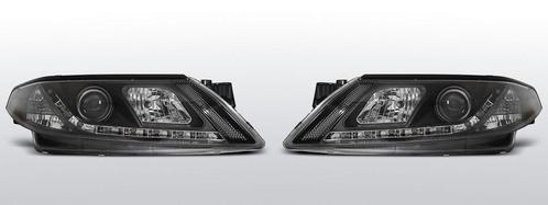 Koplampen LED DRL | Renault Laguna 2001-2007 | zwart, Auto-onderdelen, Verlichting, Nieuw, Renault, Verzenden