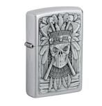 Zippo Skull Indian Design, Verzenden, Nieuw