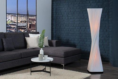 Moderne design vloerlamp PARIS X 120cm witte vloerlamp -, Huis en Inrichting, Lampen | Vloerlampen, Ophalen of Verzenden