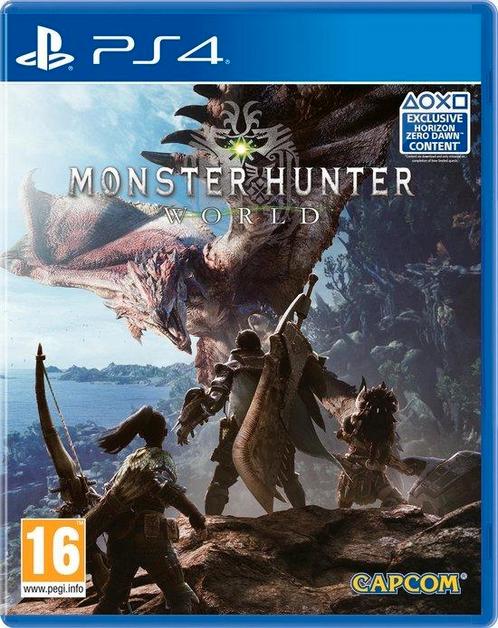Monster hunter: World - PS4, Spelcomputers en Games, Games | Sony PlayStation 4, Zo goed als nieuw, Ophalen of Verzenden