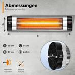 Terrasverwarmer - Infrarood Verwarming - Elektrisch - Heater, Verzenden, Zo goed als nieuw