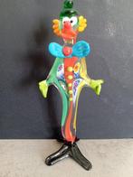 Beeldje - Pagliaccio di murano - Glas, Antiek en Kunst