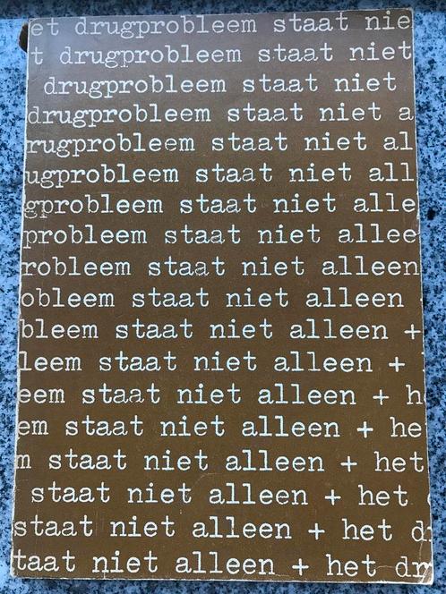 Het drugprobleem staat niet alleen, Boeken, Psychologie, Gelezen, Overige onderwerpen, Verzenden