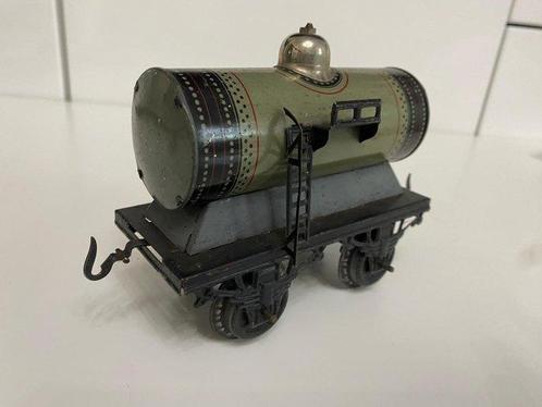 Karl Bub - Blikken speelgoedtrein - Seltene Kesselwagen -, Antiek en Kunst, Antiek | Speelgoed