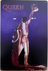 AANBIEDING Queen elvis cash beroemdheden reclamebord metaal
