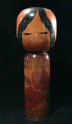 Gesigneerd Noboru / Japanse vintage houten Kokeshi-pop, Antiek en Kunst