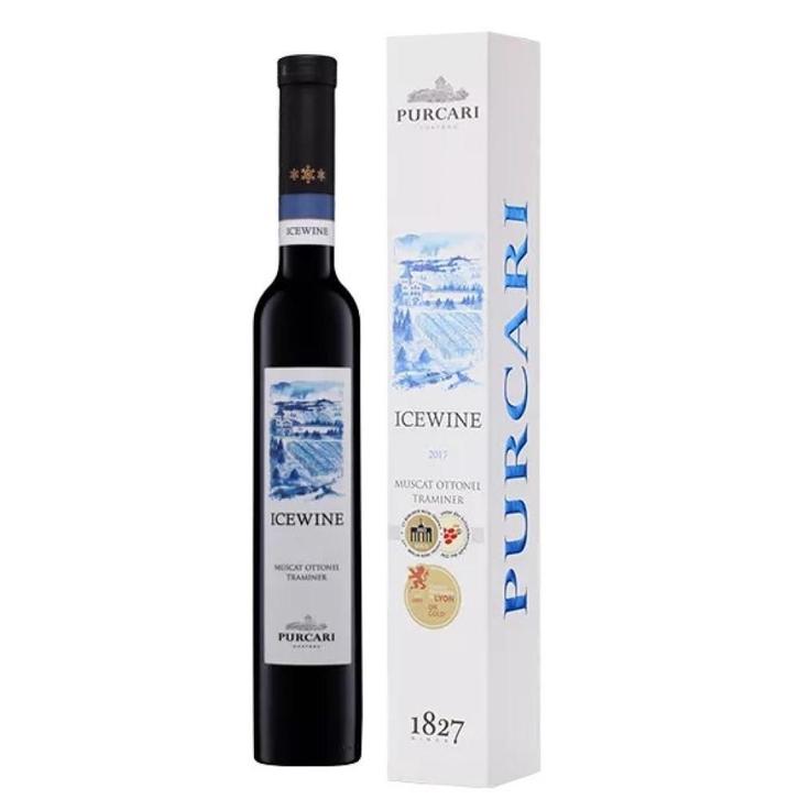 Chateau Purcari Muscat Ottonel Traminer Icewine - Moldavie, Verzamelen, Wijnen, Overige typen, Nieuw, Vol, Ophalen of Verzenden