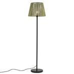 Buiten vloerlamp zwart met kap groen touw IP44 - Virginia, Nieuw, Overige materialen, Minder dan 50 watt
