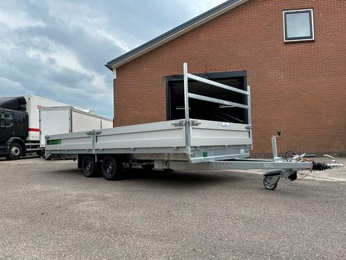 NIEUW JCS Plateauwagen,  500x203, 3500kg parabool geveerd, Auto diversen, Aanhangers en Bagagewagens, Nieuw, Ophalen of Verzenden