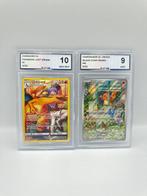 Pokémon - 2 Graded card - CHARIZARD FULL ART & CHARMANDER, Nieuw