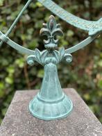 Bronzen Zonnewijzer - Tuinbeeld - 60x45x50 cm - 5.5Kg, Verzenden, Nieuw