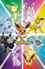 Poster Pokemon Eevee Evolution 61x91,5cm, Verzenden, Nieuw, A1 t/m A3