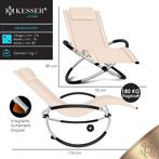 KESSER® Relaxstoel - Ligstoel - Tuinstoel - Weerbestendig -, Tuin en Terras, Verzenden, Nieuw
