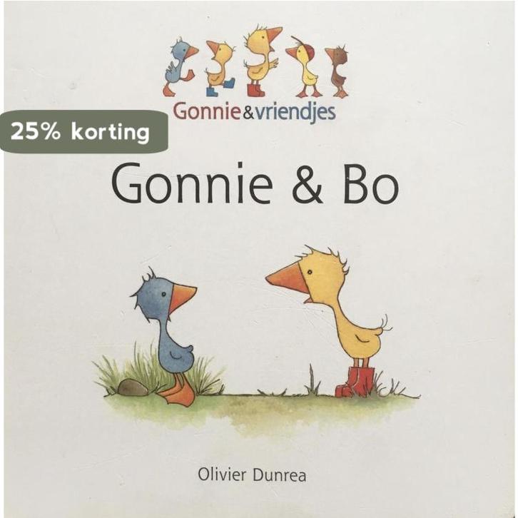 Gonnie & Bo 9789462291256 Olivier Dunrea, Boeken, Overige Boeken, Gelezen, Verzenden