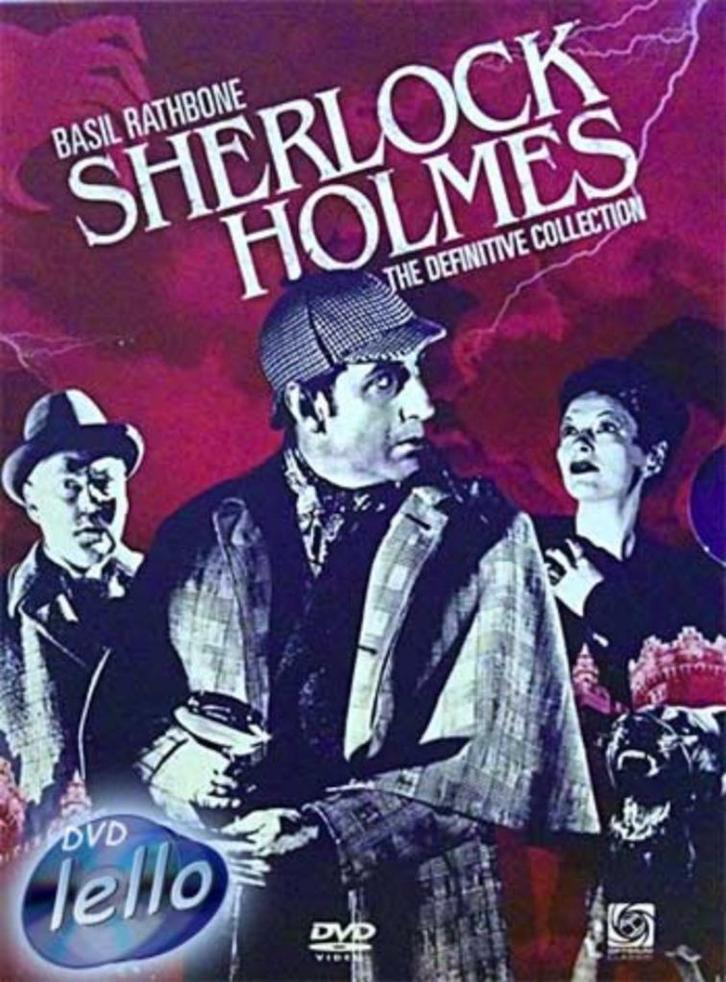 Sherlock Holmes - Def.Collection (1939-46 Basil Rathbone), Cd's en Dvd's, Dvd's | Thrillers en Misdaad, Nieuw in verpakking, Boxset