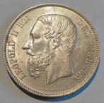 België. Leopold II. 5 Francs 1875 (Zonder minimumprijs)
