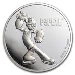Fiji - Popeye the Sailor Man - 1 oz 2024 (5.000 oplage), Verzenden, Losse munt, Zilver