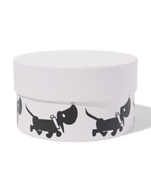 HEMA Takkie cadeaudoos 16.5x9cm rond, Hobby en Vrije tijd, Feestartikelen, Nieuw, Verzenden
