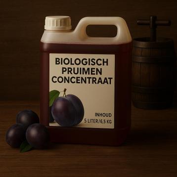 5L Biologisch Pruimenconcentraat – Voor Schnapps, wijn en. beschikbaar voor biedingen
