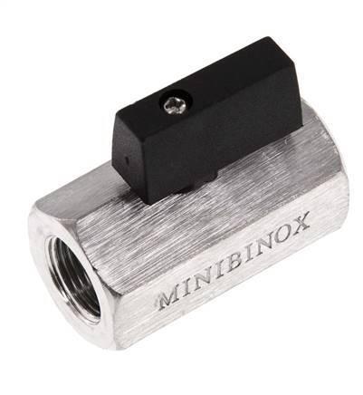 G 3/8 inch 2-Weg Rvs Mini-Kogelkraan 25 Bar, Doe-het-zelf en Verbouw, Overige Doe-het-zelf en Verbouw, Nieuw, Verzenden