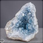 Natuurlijke celestiet-Druse Hemelsblauwe schat uit de aarde-