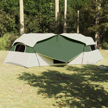 vidaXL Familietent Binnen Groen 520 x 520 x 190 cm beschikbaar voor biedingen