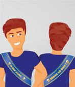 Party Sjerp Ik Ben Jarig, Breng Me Bier, Kleding | Dames, Carnavalskleding en Feestkleding, Ophalen of Verzenden, Nieuw