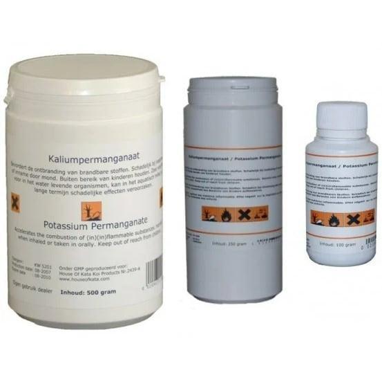 Kaliumpermanganaat 500 gram (Visziekten medicijn), Tuin en Terras, Vijver-toebehoren, Overige typen, Nieuw, Ophalen of Verzenden