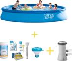 Intex Zwembad  Easy Set  457 x 84 cm  Inclusief WAYS, Verzenden, Opblaaszwembad, 80 tot 120 cm, Rond