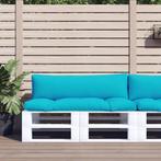 vidaXL Palletkussens 2 st oxford stof turquoise, Huis en Inrichting, Woonaccessoires | Kussens, Verzenden, Nieuw