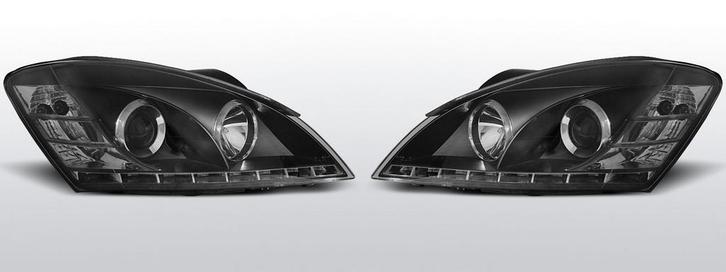 Koplampen Devil Eyes | Kia Ceed 2006-2009 | zwart, Auto-onderdelen, Verlichting, Nieuw, Verzenden
