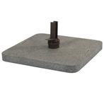 Parasolvoet graniet antraciet 125 kg 4 Seasons Outdoor, Tuin en Terras, Parasols, Ophalen of Verzenden, Nieuw