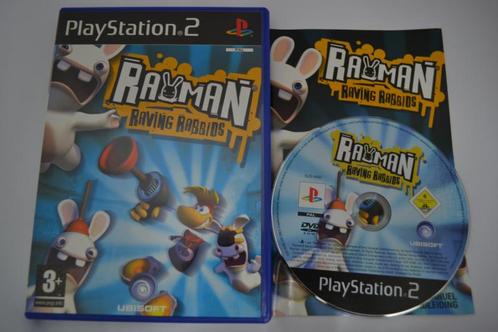Rayman Raving Rabbids (PS2 PAL), Spelcomputers en Games, Games | Sony PlayStation 2, Zo goed als nieuw, Verzenden