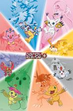 Poster Digimon Group 61x91,5cm, Verzamelen, Verzenden, Nieuw, A1 t/m A3