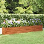 vidaXL Plantenbak verhoogd 320x40x45 cm cortenstaal roestig, Tuin en Terras, 100 cm of meer, Verzenden, Nieuw, Metaal
