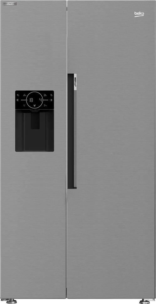 Beko Asp33b32vps Amerikaanse Koelkast 179cm, Witgoed en Apparatuur, Koelkasten en IJskasten, Ophalen of Verzenden